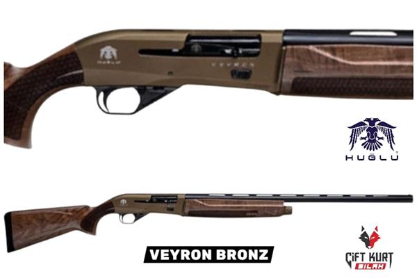 Huğlu VEYRON BRONZ Tüplü Şarjörlü Yarı Otomatik Av Tüfeği